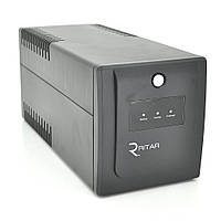 ИБП Ritar RTP1200 (720W) Proxima-L, LED, AVR, 3st, 4xSCHUKO socket, 2x12V7Ah, plastik Case ( 460 x 225 x 245