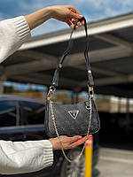 Guess Mini Bag Dark Blue 20x13x5 высокое качество женские сумочки и клатчи высокое качество
