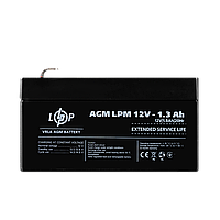 Аккумулятор AGM LPM 12V - 1.3 Ah d