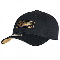 Кепка Mitchell & Ness Leather Logo Snapback Cap 6HSSHATS-042-MNNBLCK Доставка від 14 днів - Оригинал