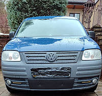 Зимняя накладка на решетку (нижняя) Матовая для Volkswagen Caddy 2004-2010 гг T.C