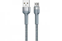 Кабель Remax USB - Micro-USB (RC-124m Silver)