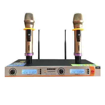 Професійний мікрофон для вокалу та караоке DM UG-X9 II Shure Радіосистема