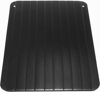 Алюмінієва дошка для швидкого розморожування продуктів 35.5х20.5х0.2 см Дошка для розморожування продуктів