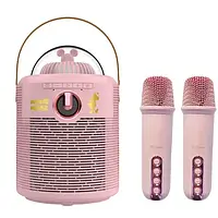 Акустика портативная Infinity Disney K68 Pink + 2 караоке-микрофона