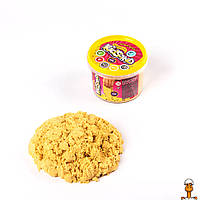 Набор креативного творчества "кинетический песок "kidsand", 400 гр, детская игрушка, желтый, от 3 лет