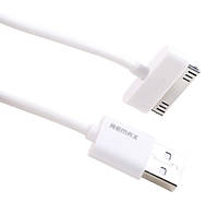 Кабель 30pin REMAX Fast Charging iphone 4/4s 100см white