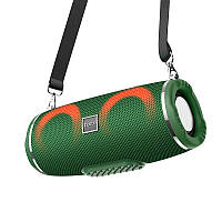 Портативная Bluetooth колонка Hoco Sports BT speaker HC12 IPX4 BT5.0 USB/AUX/TF/FM 2h green