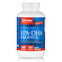 Жирные кислоты Jarrow Formulas EPA-DHA Balance, 240 капсул