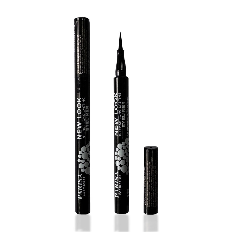 Підводка-фломастер для очей Parisa Cosmetics New Look Art Pen Eyeliner PF-100 Intense Black, 1.1 мл