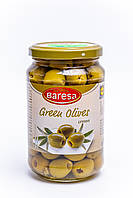 Оливки без косточки Baresa Green Olives Pitted 340 г Испания