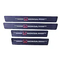Захисна плівка на пороги авто Honda Samurai Карбон 4шт