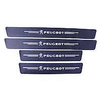 Захисна плівка на пороги авто Peugeot Samurai Карбон 4шт