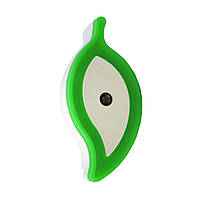 Ночник неоновый светодиодный с датчиком света Лист, зеленый (360)