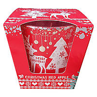 Ароматическая свеча Scandinavian Christmas Red Apple 115г. Bartek. Польша. (12)