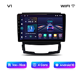 Junsun 4G Android магнитола для SsangYong Korando 3 Actyon 2  Rexton Y250 II 2 2002-2017, фото 2