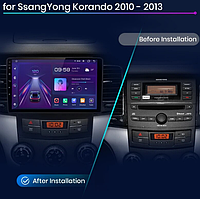 Junsun 4G Android магнитола для SsangYong Korando 3 Actyon 2 Rexton Y250 II 2 2002-2017