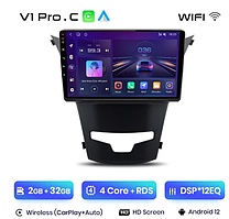 Junsun 4G Android магнитола для SsangYong Korando 3 Actyon 2  Rexton Y250 II 2 2002-2017 2ГБ+32 2013-17