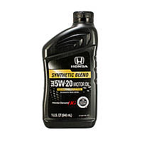 Моторні оливи HONDA HONDA Genuie SYNTHETIC BLEND 5W-20 SP/GF-6 1qt (946 ml)х12 (NEW) 0,946 08798-9132