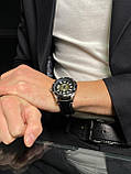 Механічний з автопідзаводом водонепроникний (10ATM) годинник Pagani Design PD-1649 Silver-Black, фото 6
