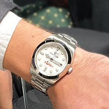 Механічний з автопідзаводом водонепроникний (10ATM) годинник Pagani Design PD-1716 Silver-White, фото 6