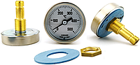Термометр аксиальный Cewal Ø40мм. 0-500°C L=34мм. 1/4"