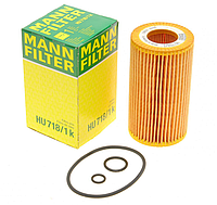 Оливний фільтр MB Sprinter/Vito CDI OM611/612/646 2000-2008г (HU718/1K) MANN (A6111800009)