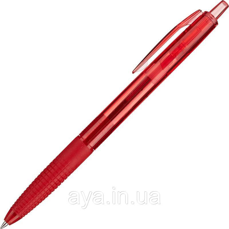 Ручка кулькова Pilot BPGG-8R-F-RR "Super Grip G" автоматична, червона, 0,7 мм