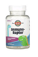 KAL Dinosaurs, Immuno-Raptor, комплекс для поддержки иммунитета, со вкусом апельсина, 60 жевательных таблеток
