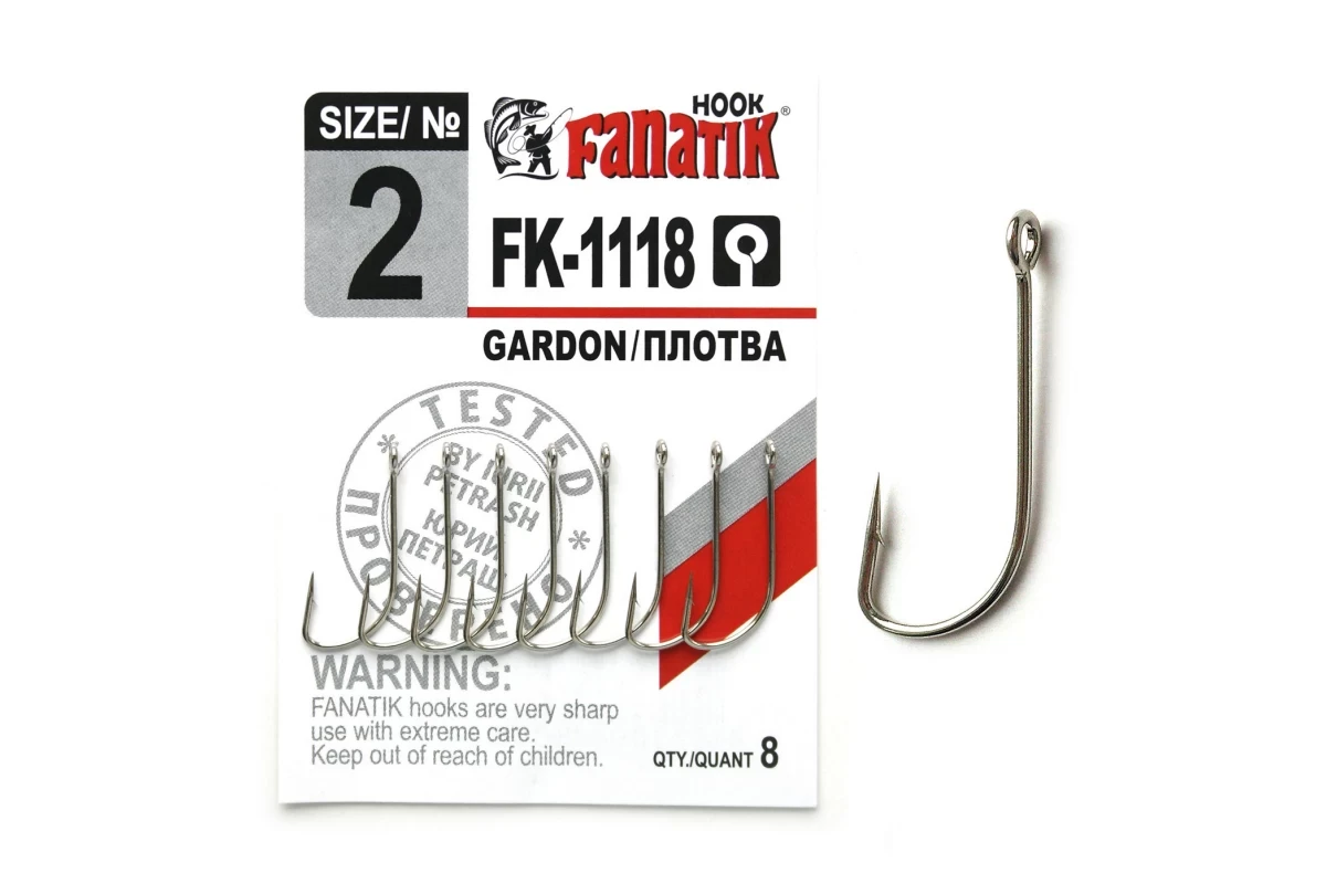 Гачок FANATIK GARDON / ПЛОТВА FK - 1118 №2