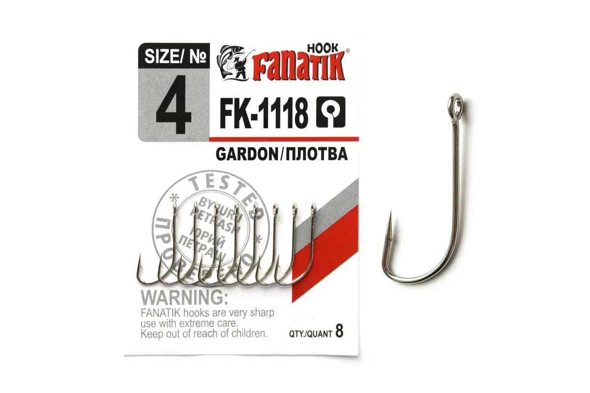 Гачок FANATIK GARDON / ПЛОТВА FK - 1118 № 4