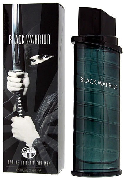Туалетна вода Real Time Black Warrior для чоловіків — edt 100 ml
