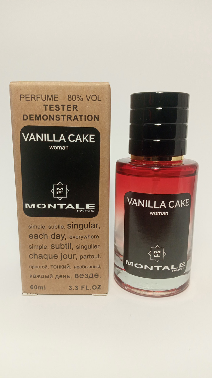 Парфуми жіноча парфумерія Montale Vanilla Cake монталь ванілу кейс унісекс туалетна вода тестер ОАЕ -60 мл