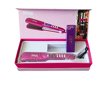 Плойка-випрямляч DSP 10017 з подарунком!