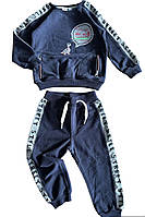 Весенний костюм для мальчика 74-24 см синий MACKAYS