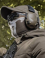 Активные защитные наушники CrossEye Tactical 6S Olive, тактические