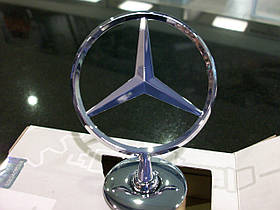 Mercedes-Benz W221 S-Class Емблема Капота, Приціл,Зірки Нова Оригінал
