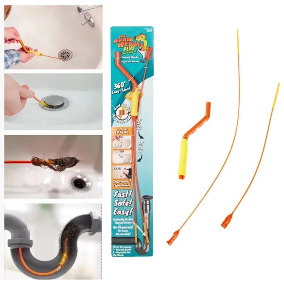 Інструмент для чистки каналізації Drain Weasel 7345, фото 1