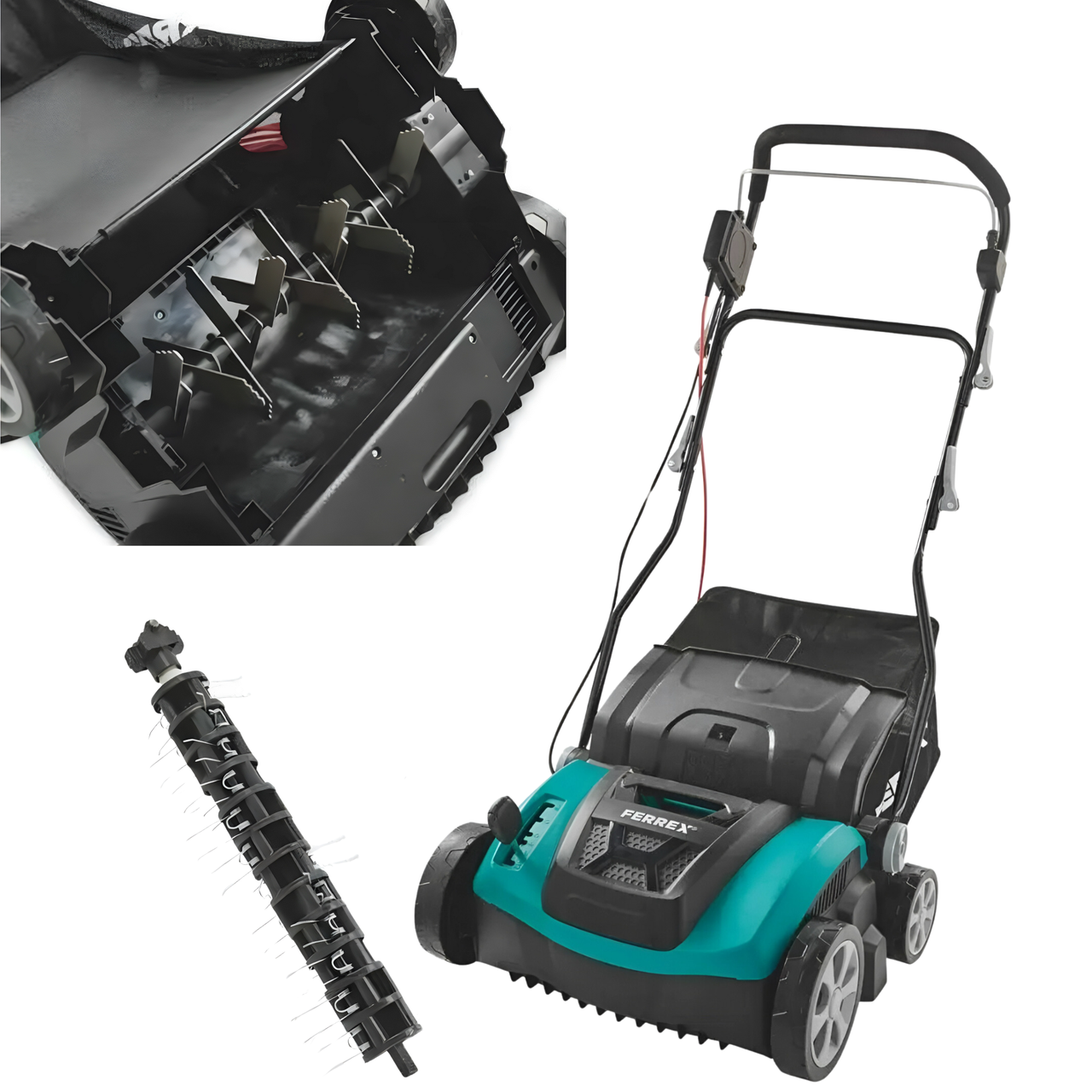 Аэратор электрический для разрыхления земли FERREX SCARIFIER 1500 Мощный электрический скарификатор - фото 1 - id-p2096704814