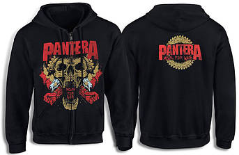 Толстовка на змійці PANTERA Mouth For War, фото 1