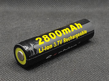 Аккумулятор Soshine 18650P 3,7V 2800mAh с защитой (1шт.)