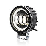 Фара світлодіодна V77-30W-R з обідком ближнє світло 4059, фото 3