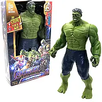 Игровая фигурка героя "Халк" Marvel Avengers D 559-4 (высота 30 см, звук, подсветка, подвижные конечности)