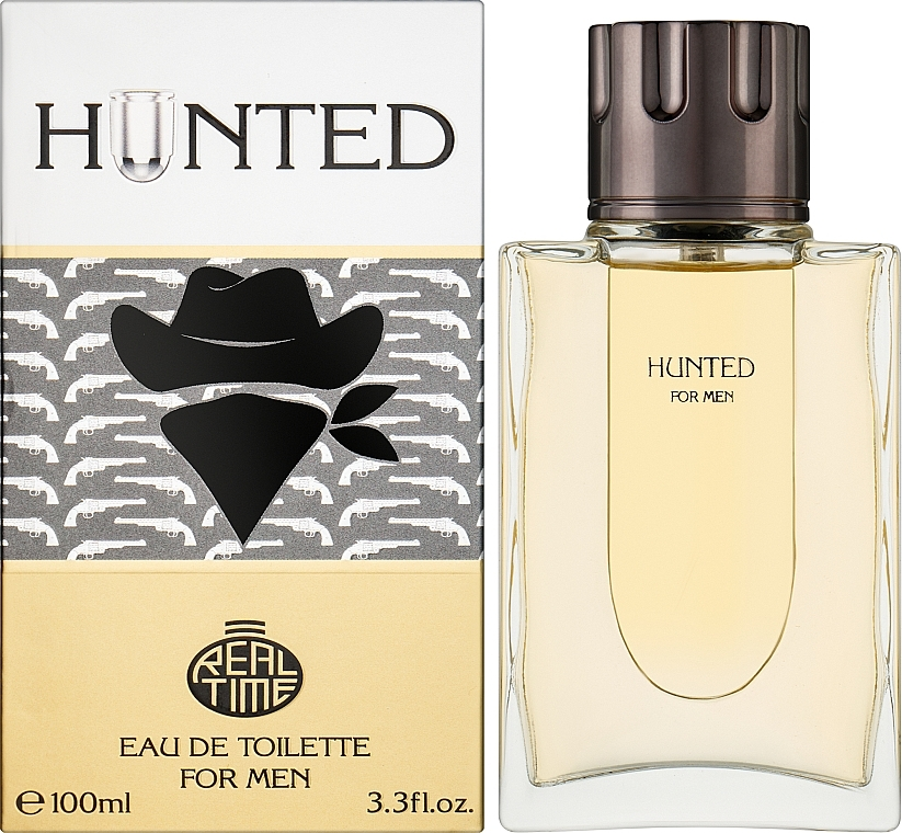 Туалетна вода Real Time Hunted For Men для чоловіків — edt 100 ml