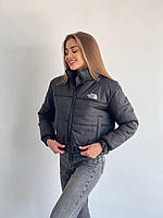 Жіноча об'ємна весняна курточка з написом (Норма), фото 3