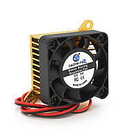 TU  TU Кулер Caizhu-Fan 4010 40x40x10mm + радиатор, 5V/0.15A