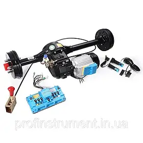 Задній міст з електродвигуном 72 V 1200 W