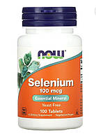 Now foods Селен, 100 мкг, 100 таблеток
