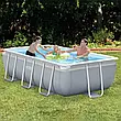 Басейн каркасний Intex 26784, розмір 300x175x80 см, об'єм 3539л (картриджний фільтр-насос, драбина), фото 11