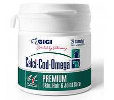 GIGI"Calci-Cod-Omega" N21 1 капсул/10 кг (кальцій, фосфор, вітів)